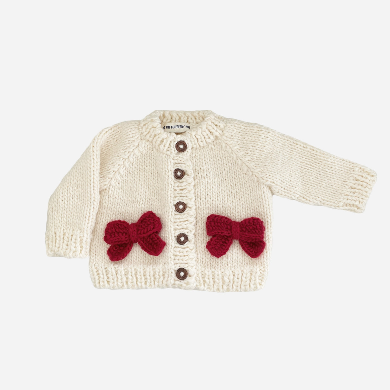 The Blueberry Hill bow cardigan – The Original Childrens Shop