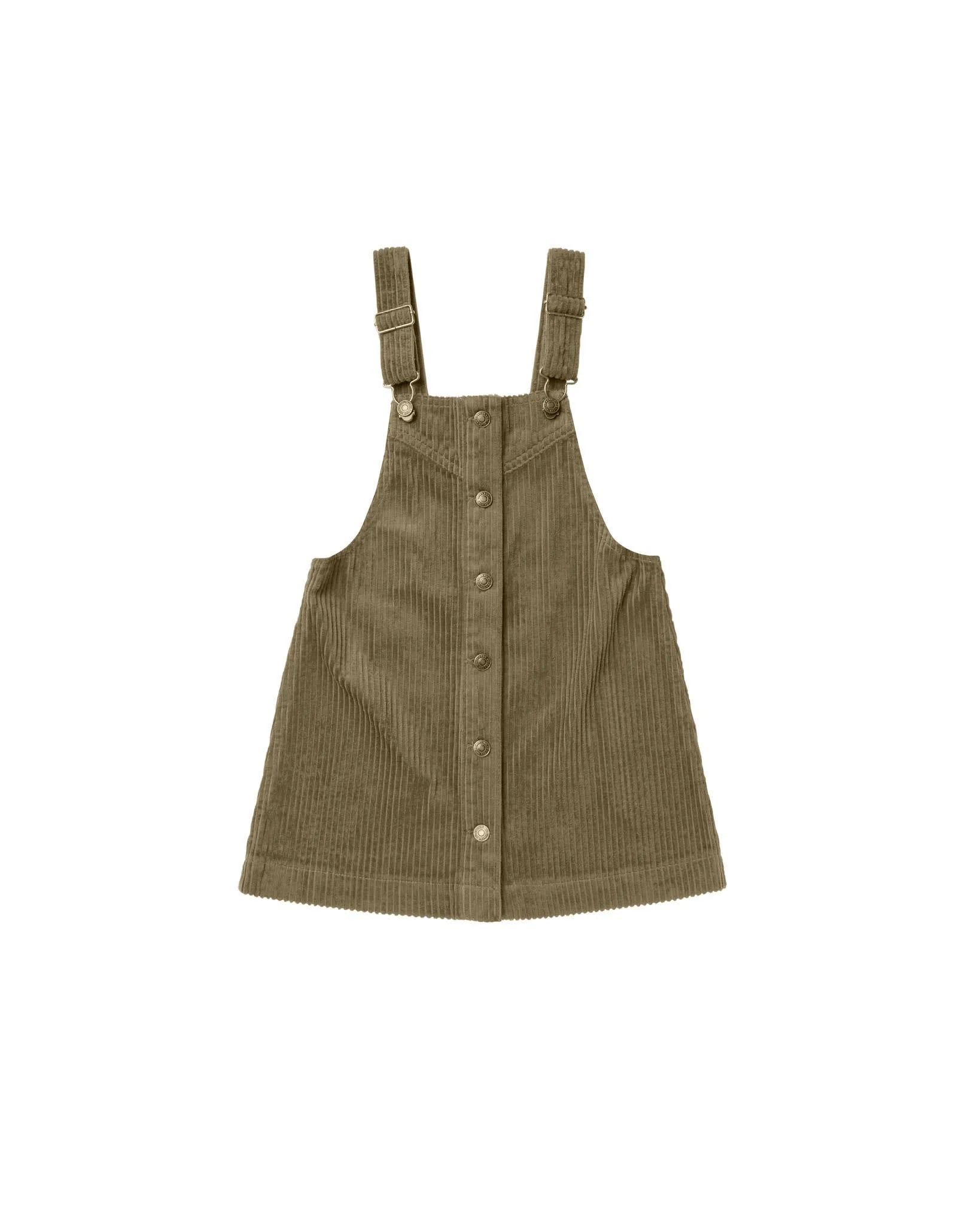 Rylee Cru girls corduroy overall dress