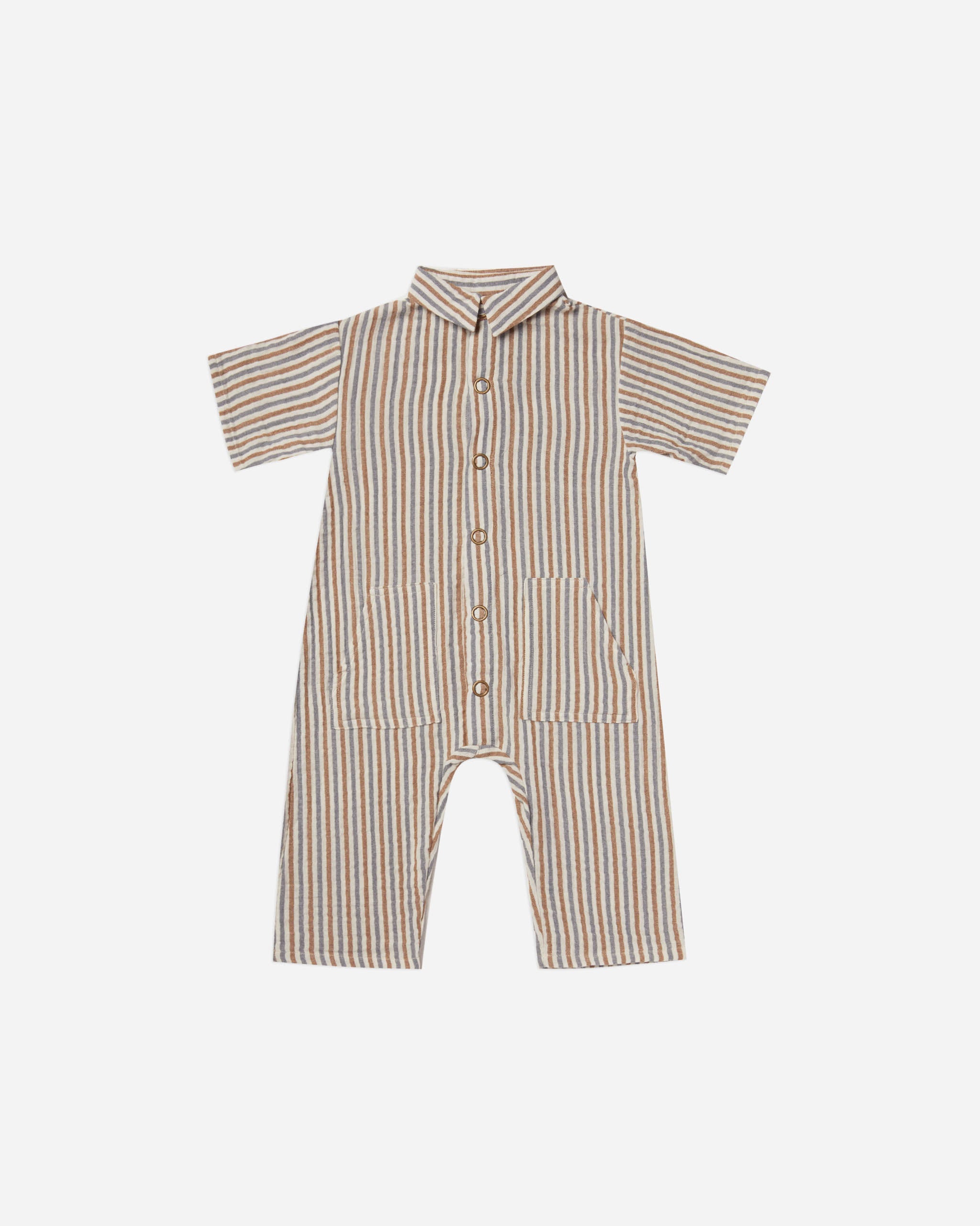 Rhett Checkered Toddler Jumpsuit by Rylee + Cru