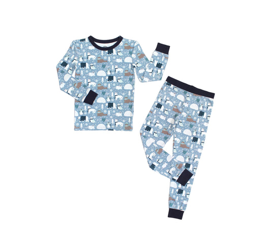 Emerson and Friends kids polar pals pajamas