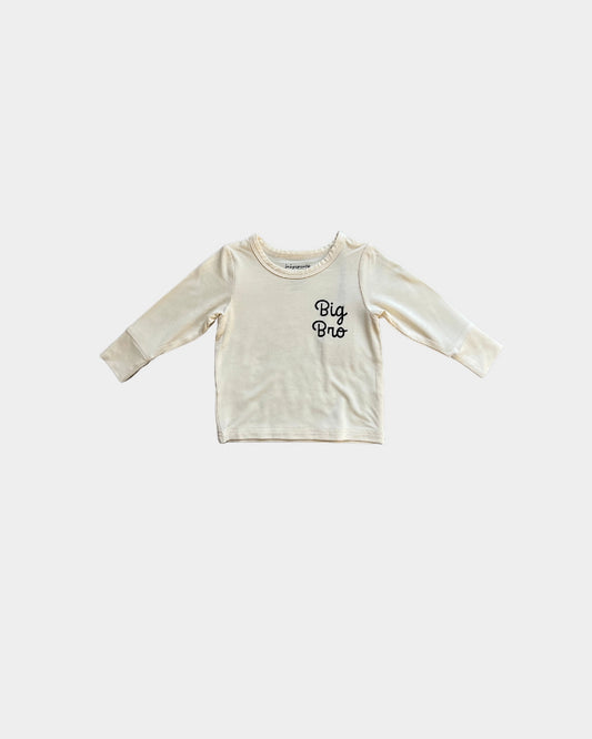 Babysprouts boys "big bro" long sleeve tee