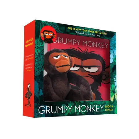 Grumpy Monkey book and toy set