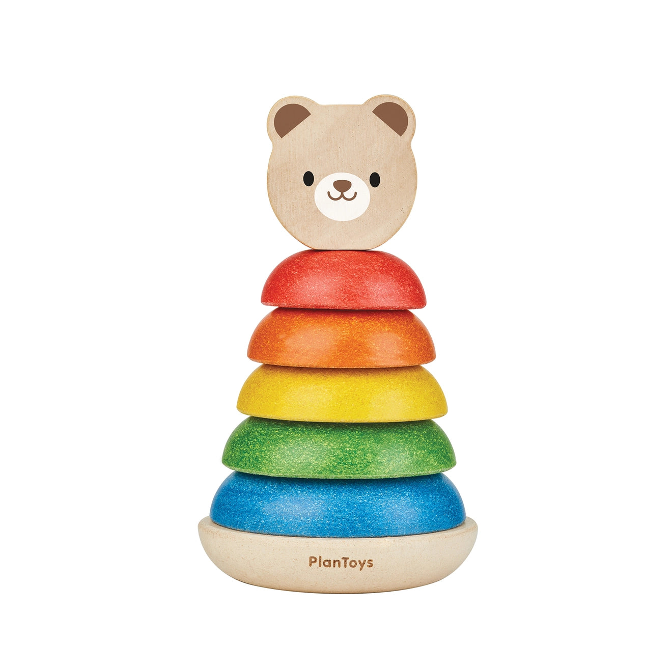 Plan Toys stacking ring bear