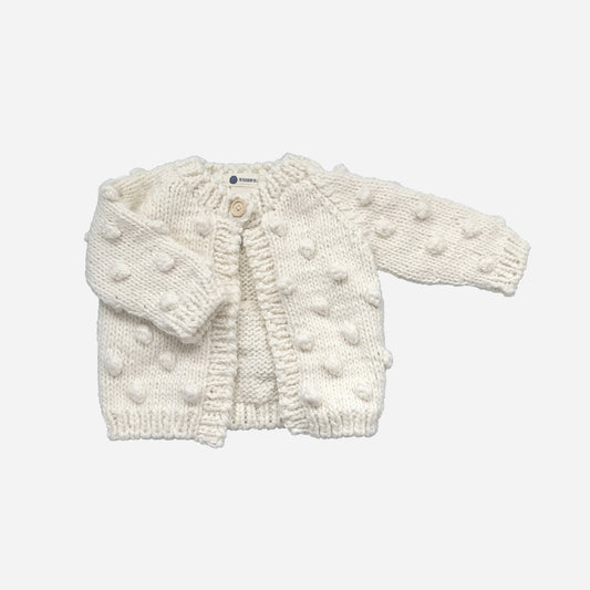 The Blueberry Hill popcorn cardigan