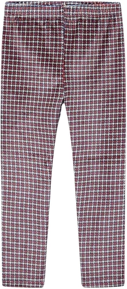 Mayoral girls plaid velour leggings