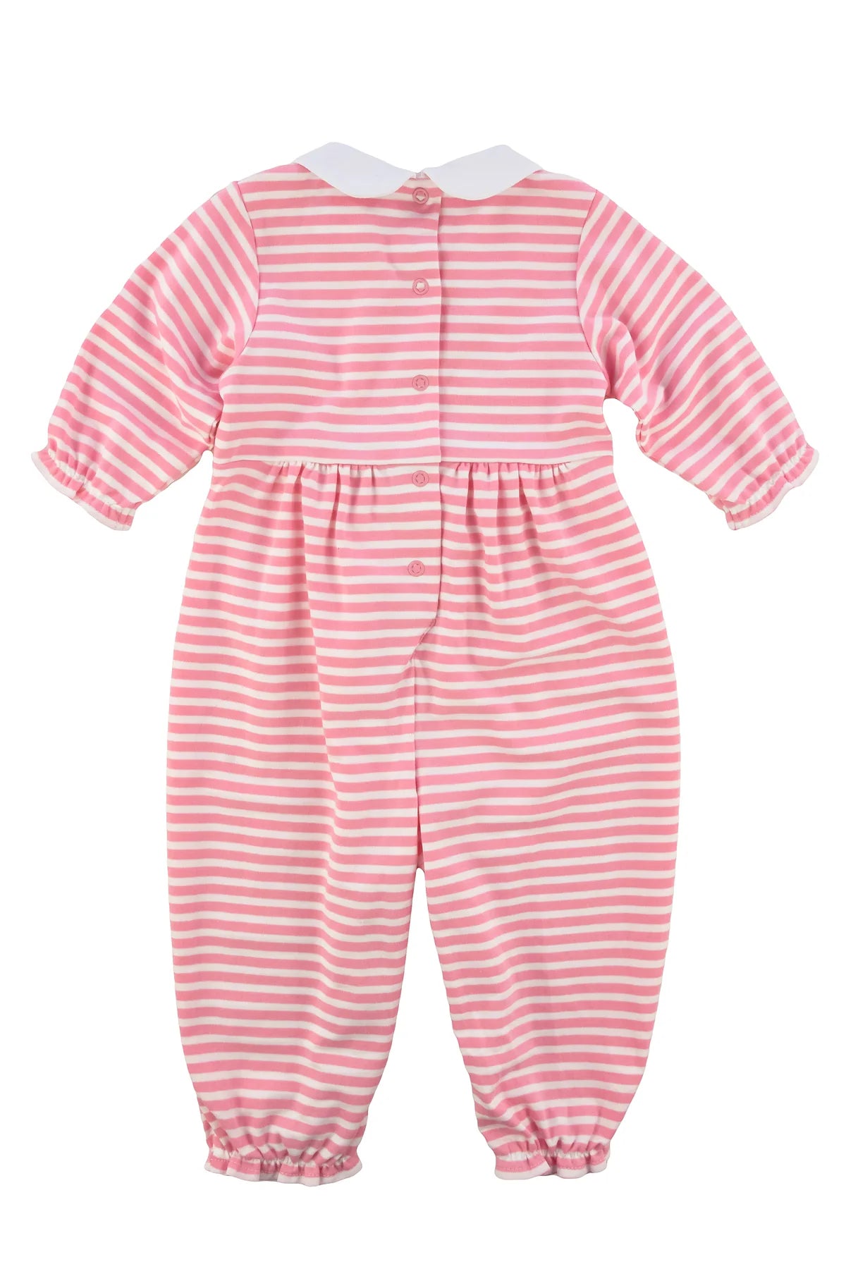 Florence Eiseman infant girl stripe long romper