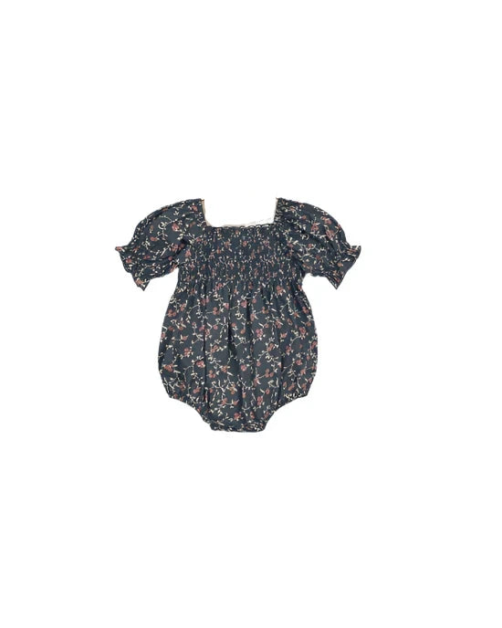 Noralee infant girl hazel romper