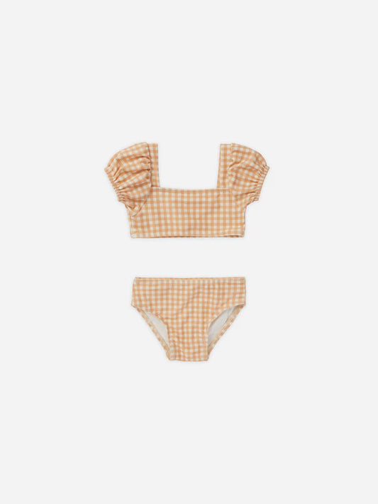 Quincy Mae infant & girls zippy two-piece swimsuit