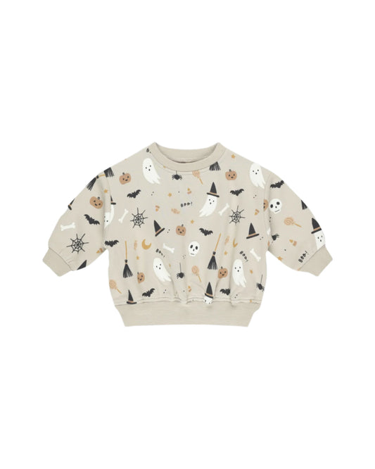 Quincy Mae infant & kids halloween relaxed fleece sweatshirt