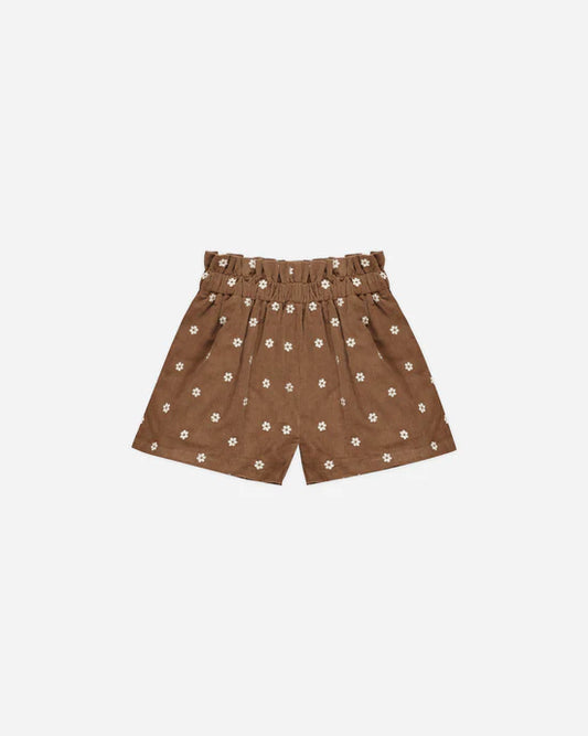 Rylee + Cru girls paperbag shorts