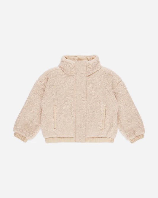 Rylee + Cru girls shearling coat