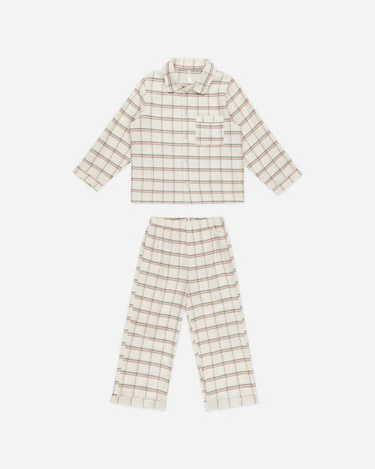 Rylee + Cru boys holiday plaid pajama set