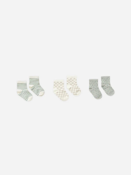 Rylee + Cru infant & kids printed socks