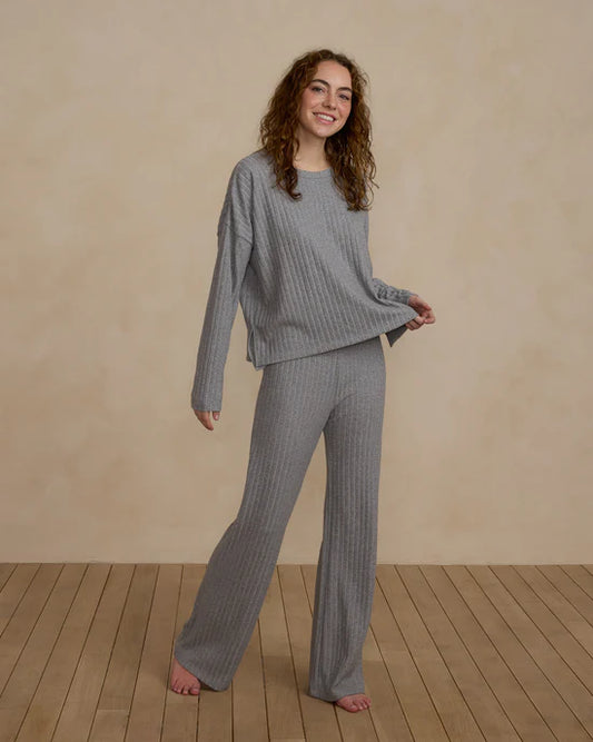 Rylee + Cru ladies cozy rib knit set