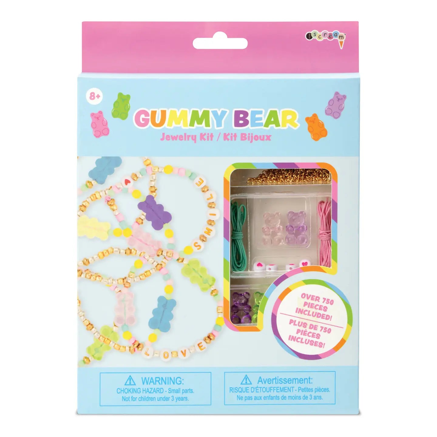 Iscream gummy bear jewelry kit