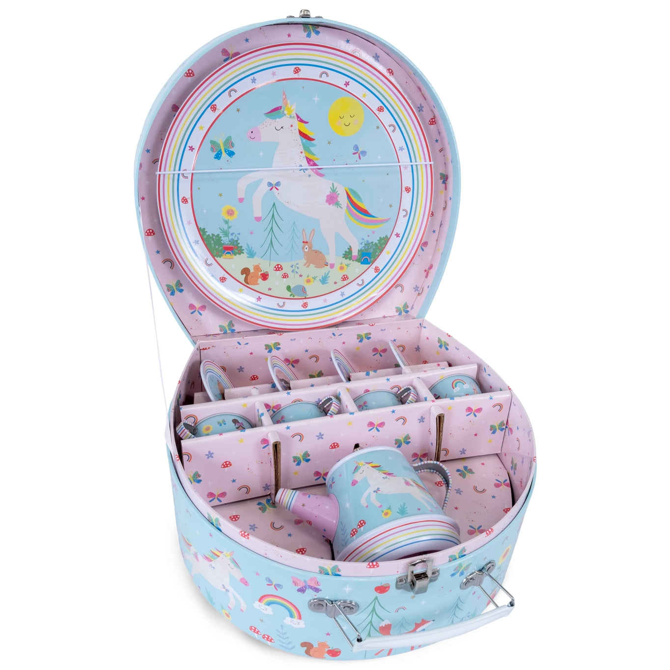 Floss & Rock rainbow fairy 11-piece musical tea set