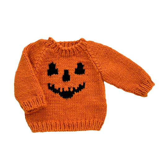 The Blueberry Hill jack-o-lantern sweater