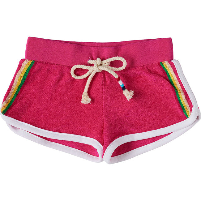 Sol Angeles girls rio stripe terry shorts