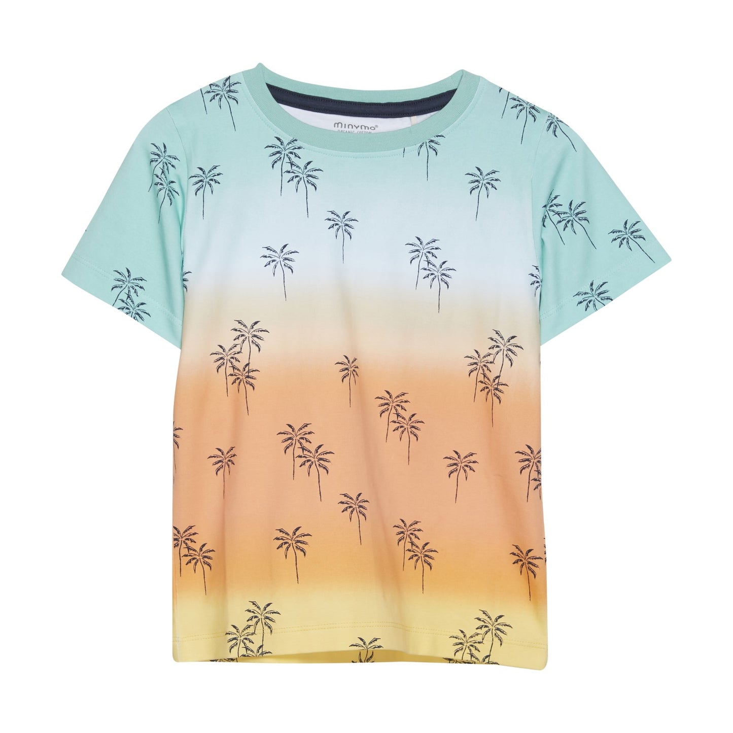 Minymo boys dip dye palm tee