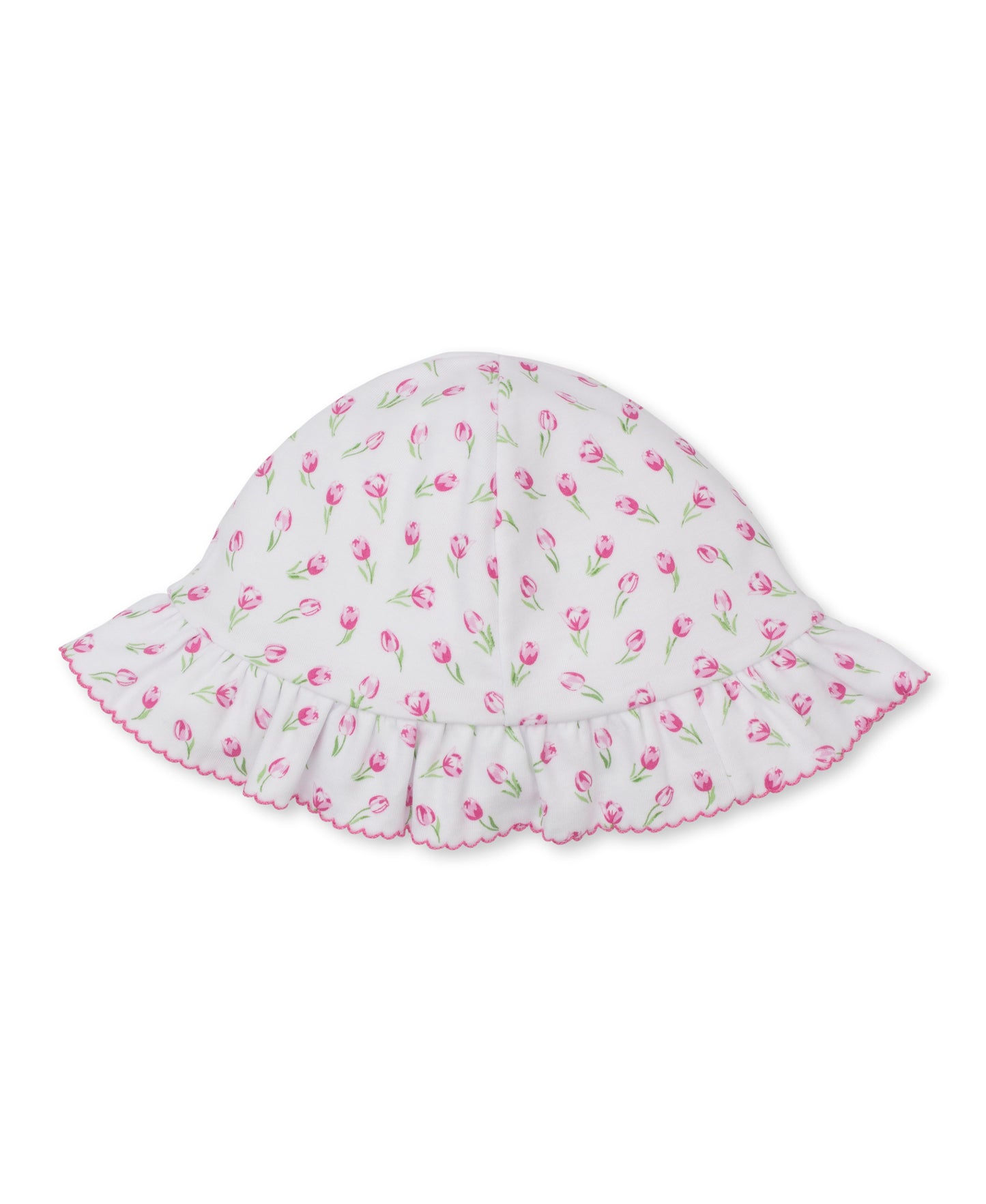 Kissy Kissy infant girl tulip blossoms floppy hat