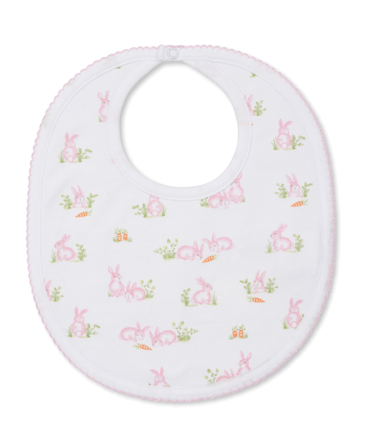 Kissy Kissy baby bunny patch bib