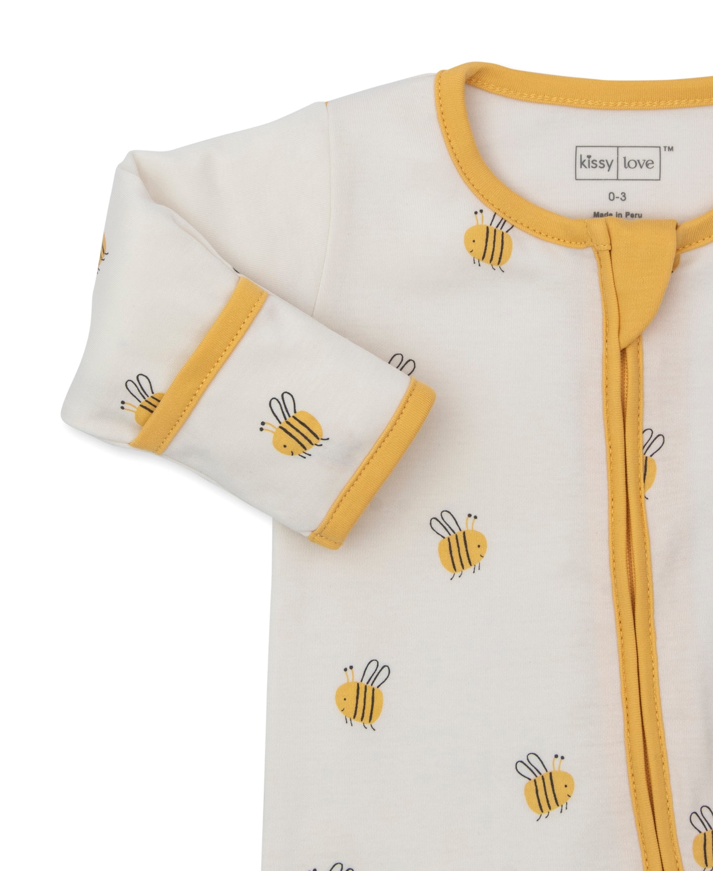 Kissy Kissy infant tumbling bees footie