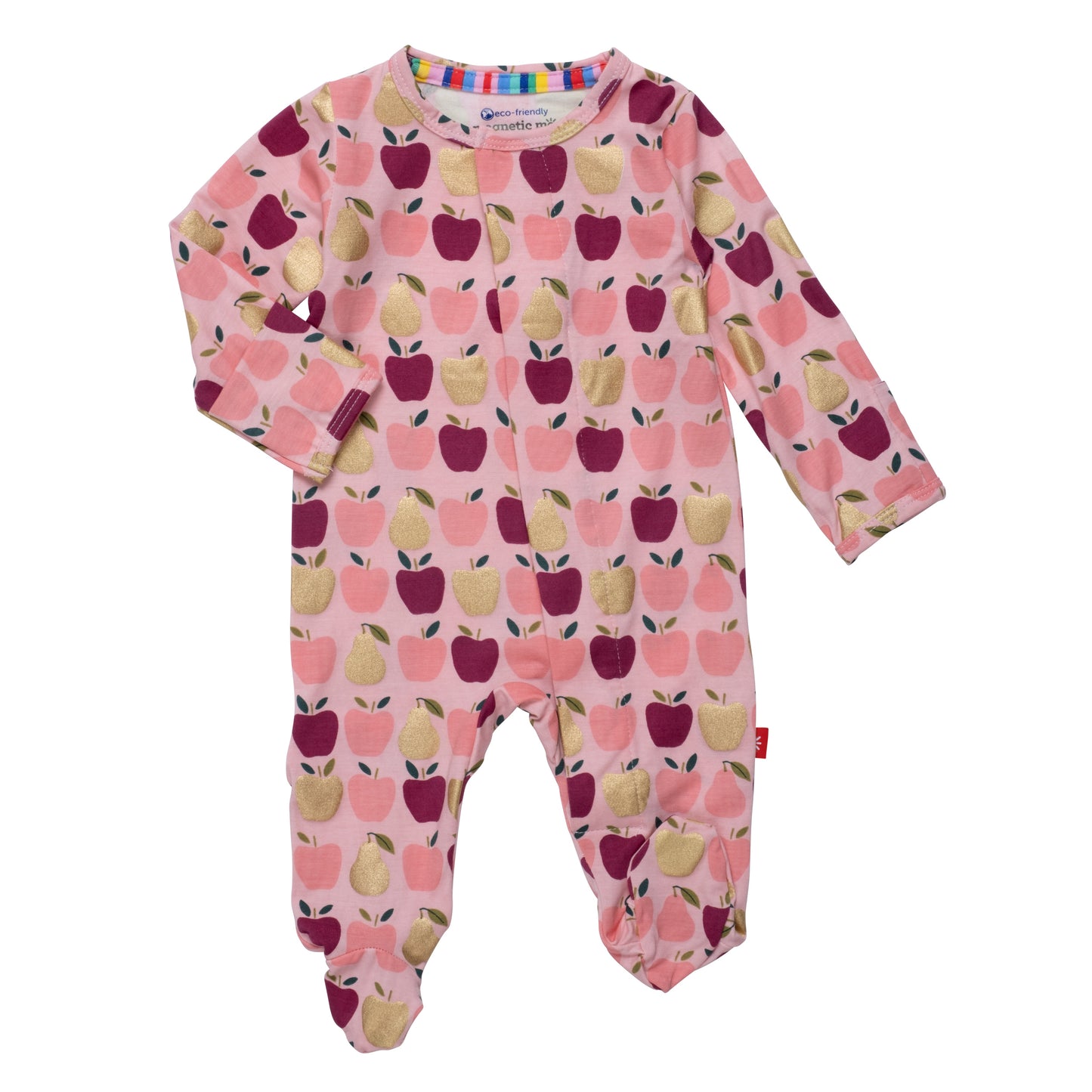 Magnetic Me infant girl appleton footie