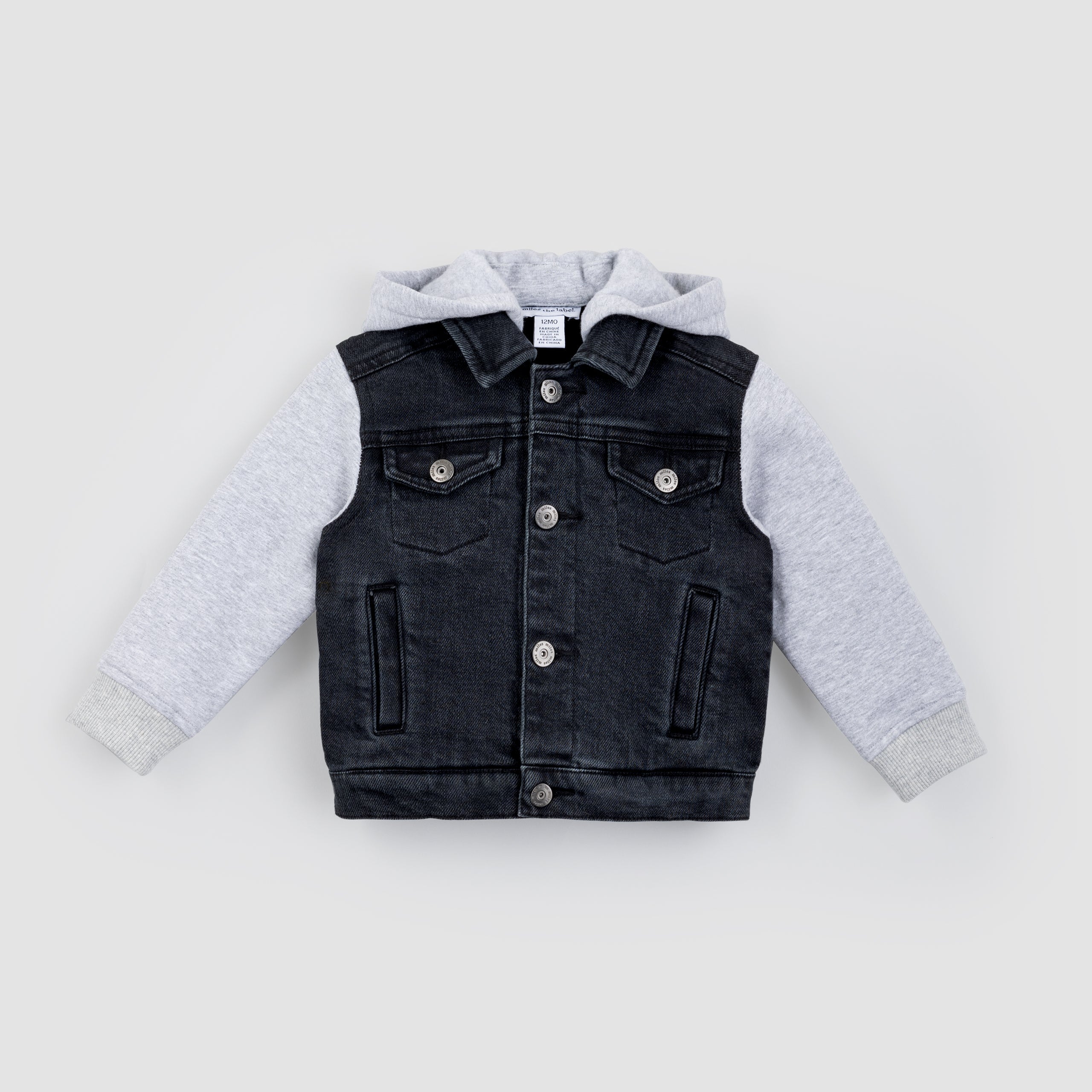 Infant white 2025 denim jacket