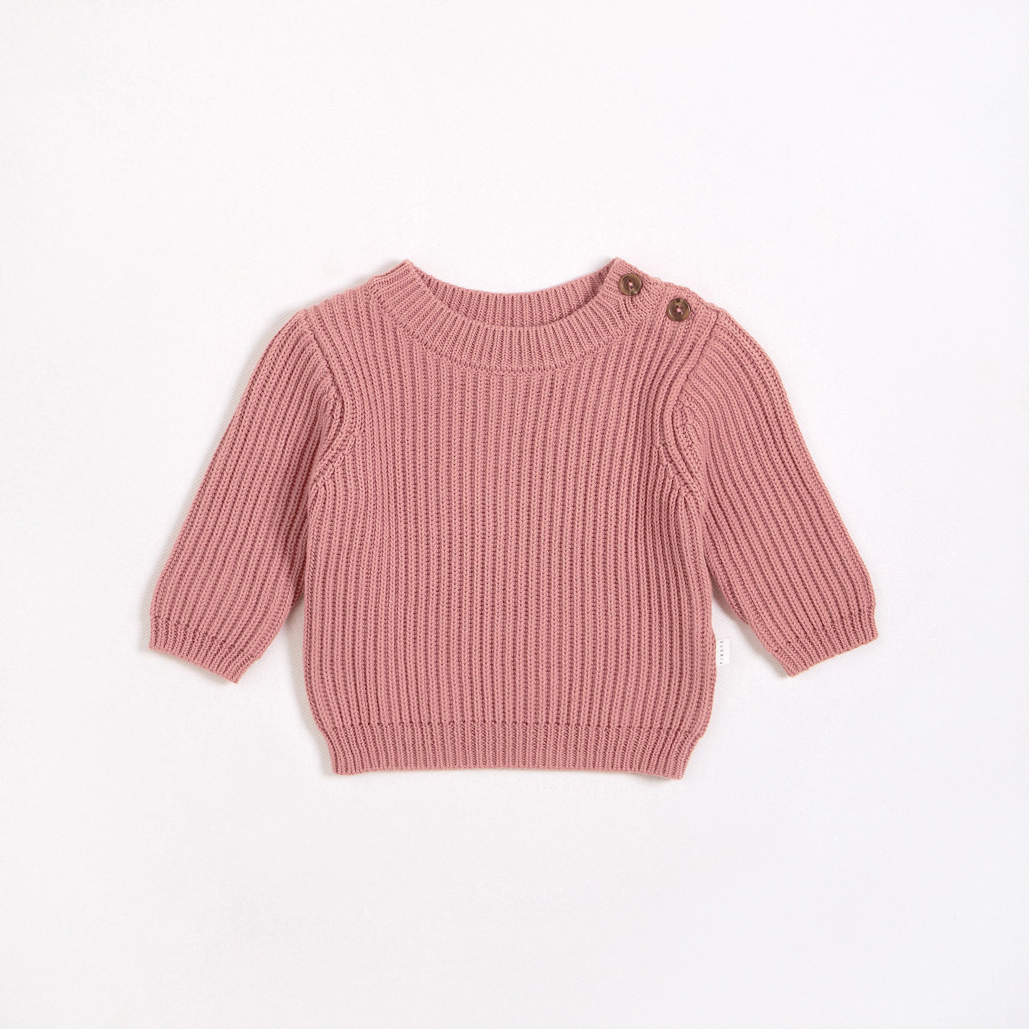 Chunky mock outlet neck sweater