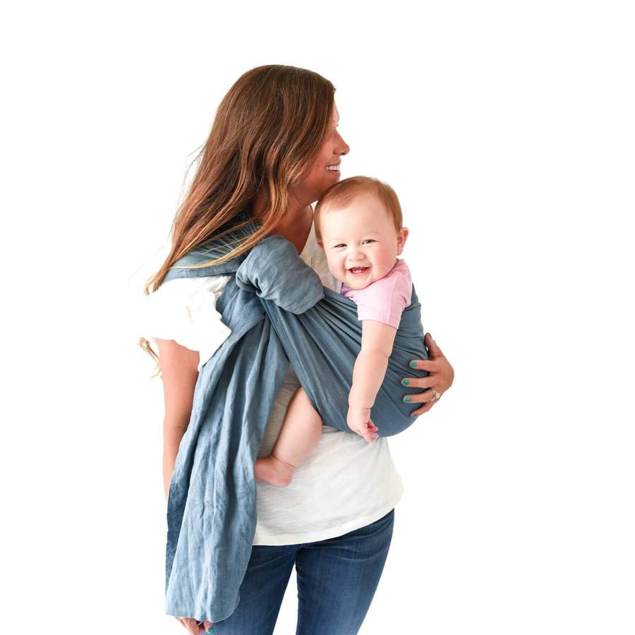 Ring Sling, Airglow, Gathered shoulder | Mama & Roo's