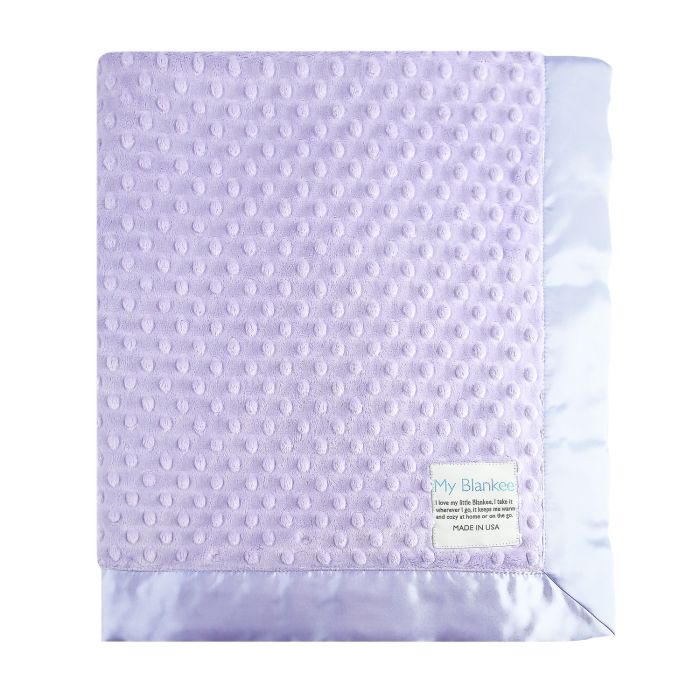 MyBlankee minky dot blanket